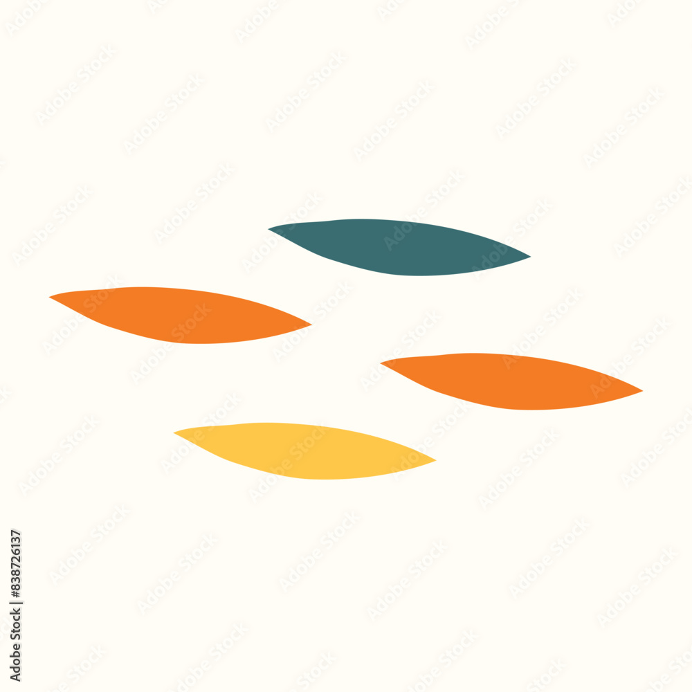 Simple Summer Leaf Autumn Leaf Vector Element Simple Summer Leaf Autumn Leaf Vector Element
