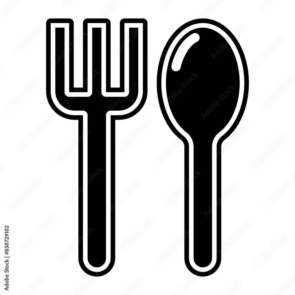 time to eat glyph icon time to eat glyph icon