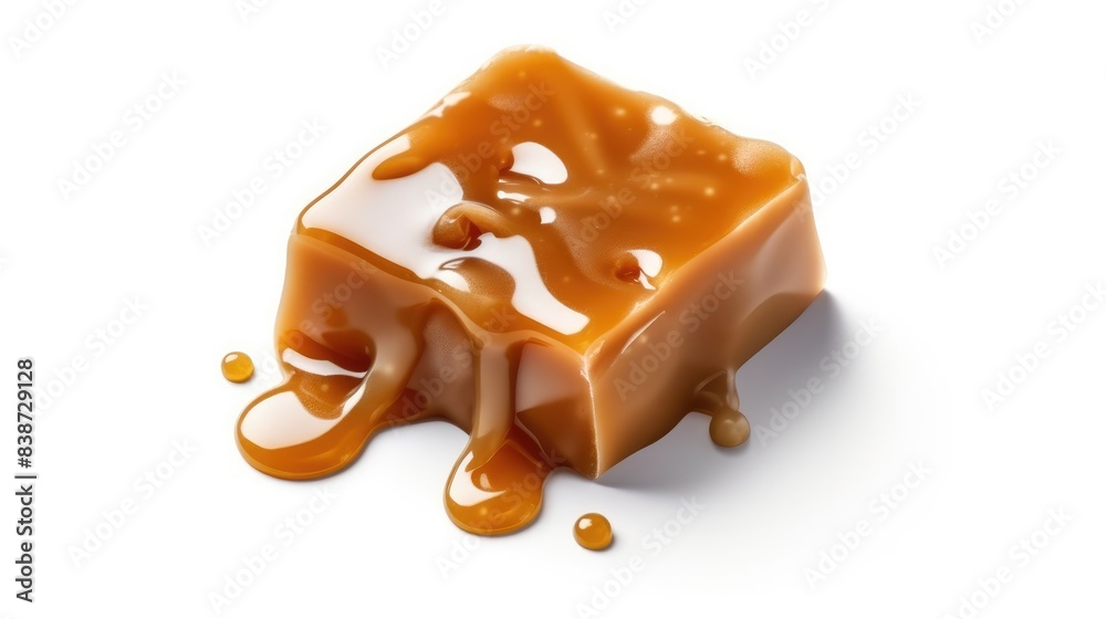 Caramel Isolated on white background Caramel Isolated on white background