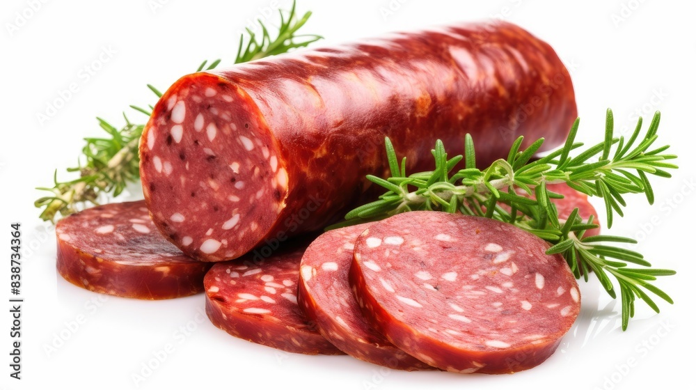 Sausage Isolated on white background
Sausage Isolated on white background