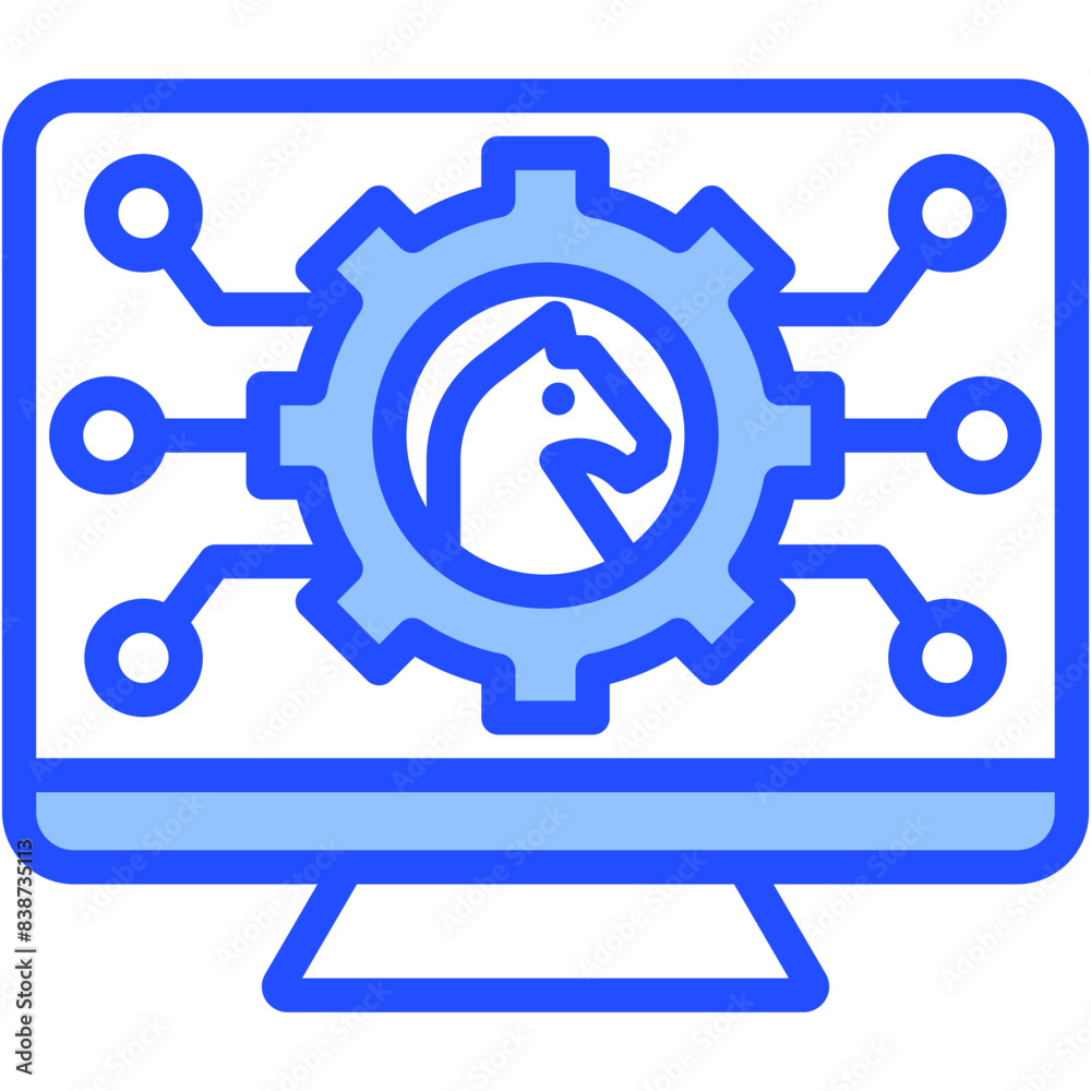 Digital Strategy Icon Digital Strategy Icon
