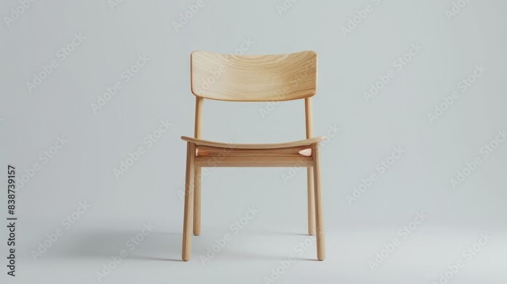 Wooden chair Modern minimalist, home decor furniture, isolated on a white background. Wooden chair Modern minimalist, home decor furniture, isolated on a white background.