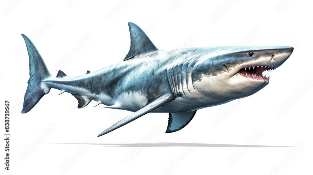 Shark Isolated on white background Shark Isolated on white background