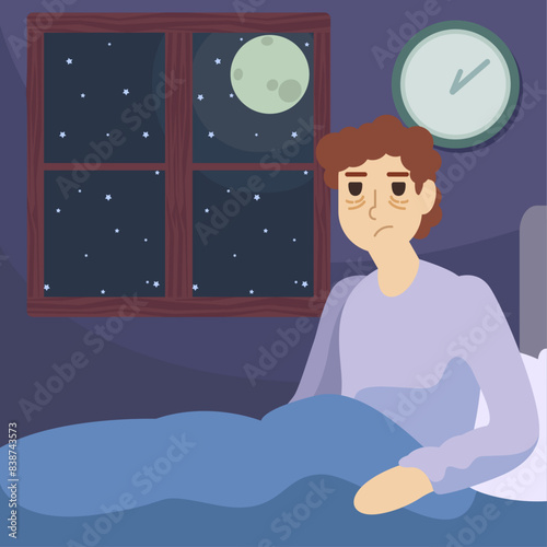 man who can't sleep