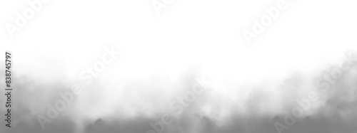 Realistic dry ice smoke clouds fog overlay perfect for back ground. Captivating Swirls on a Transparent Background. Perfect Mockup for Your Logo.