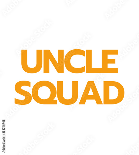 T Shirt Design Uncle Squad