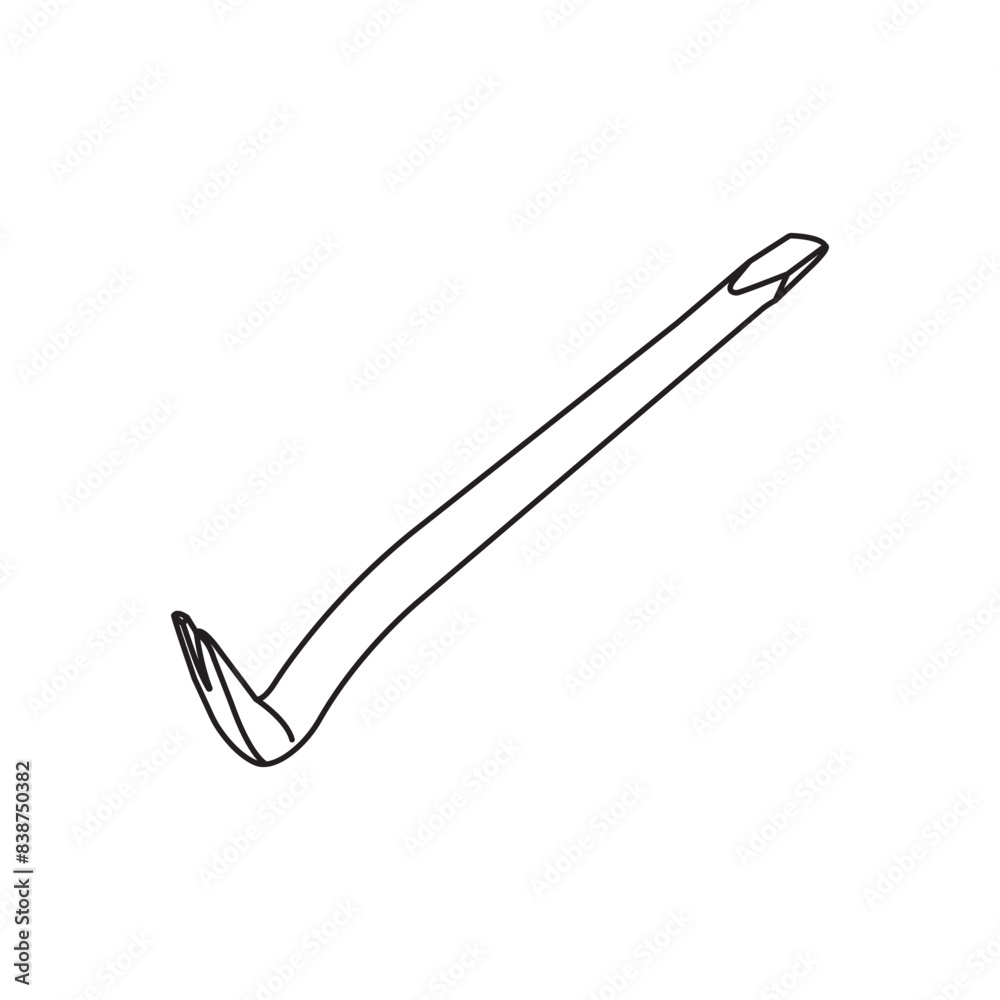 Fototapeta premium crowbar image design