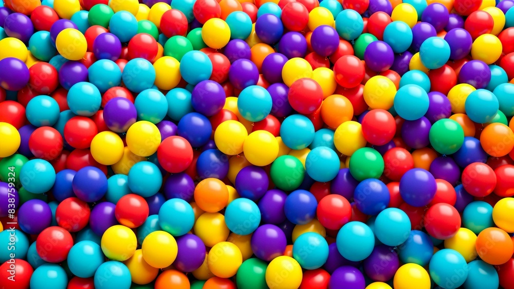 Vibrant Colorful Balloons - Burst of Joy and Celebration Vibrant Colorful Balloons - Burst of Joy and Celebration