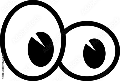 Pop Art Eyes Element