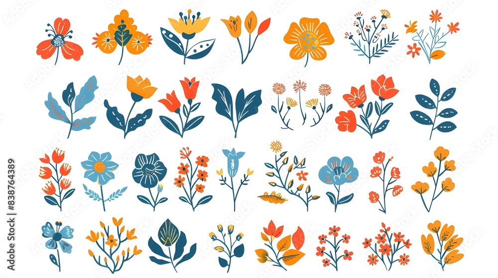 pattern with flowers pattern with flowers