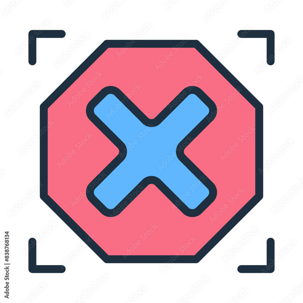 Obraz premium Deactivate Icon