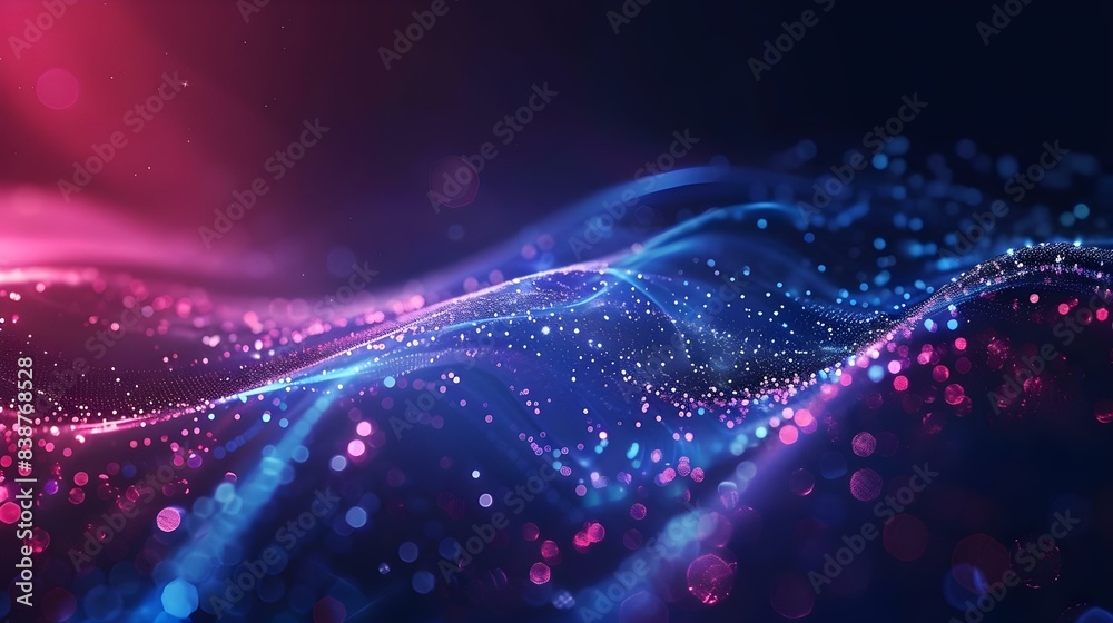 Vector background with abstract technology communication Vector background with abstract technology communication