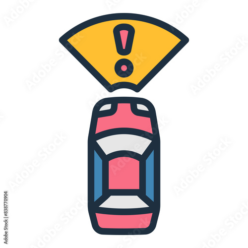 Pre Collision System Icon