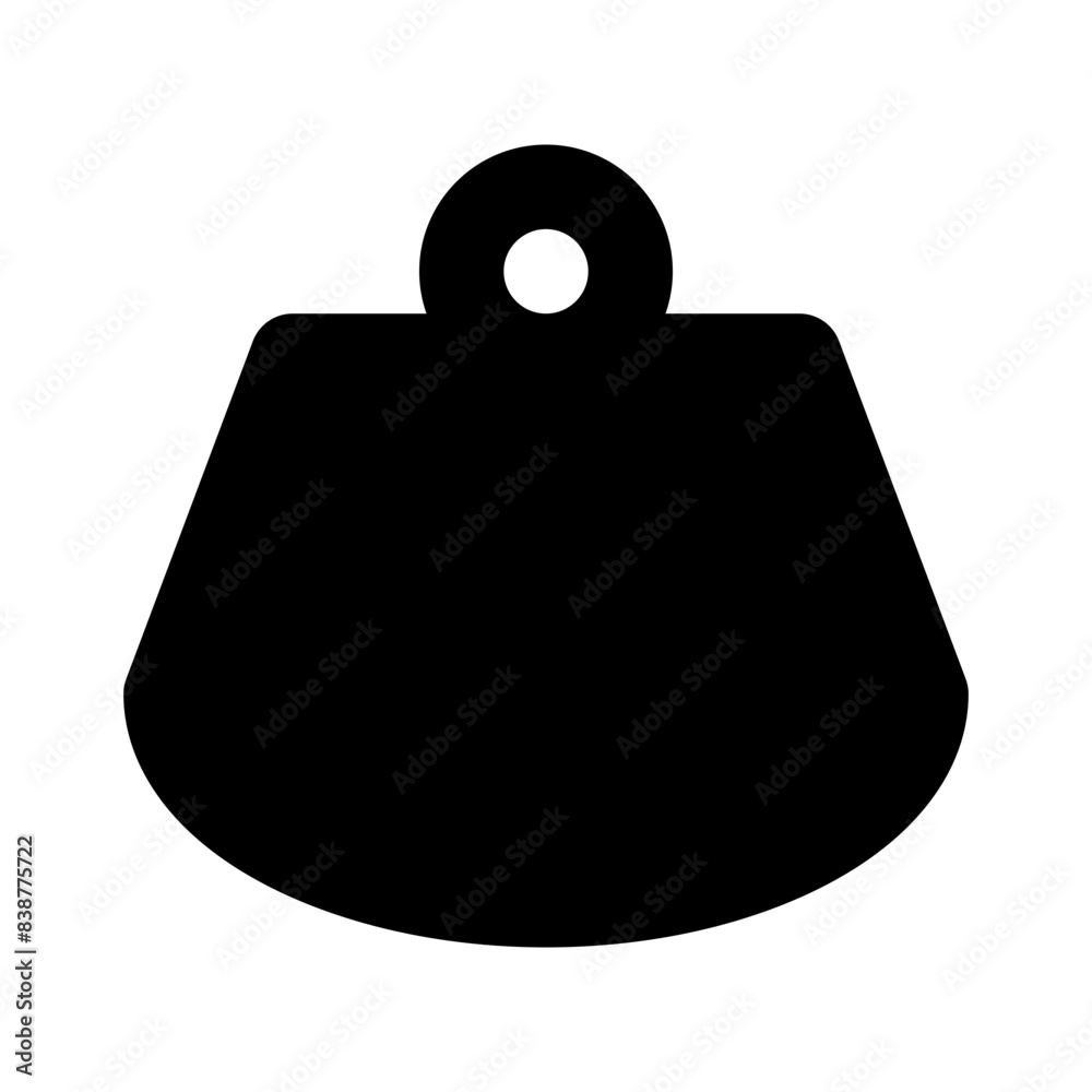 Fototapeta premium female wallet solid UI icon