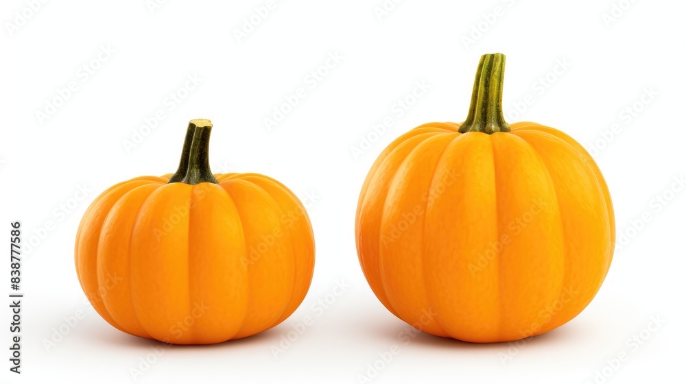 Pumpkin isolated on white background Pumpkin isolated on white background