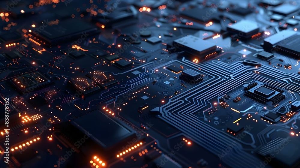 Abstract technology background Abstract technology background