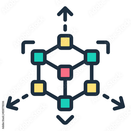 3D Modeling Icon