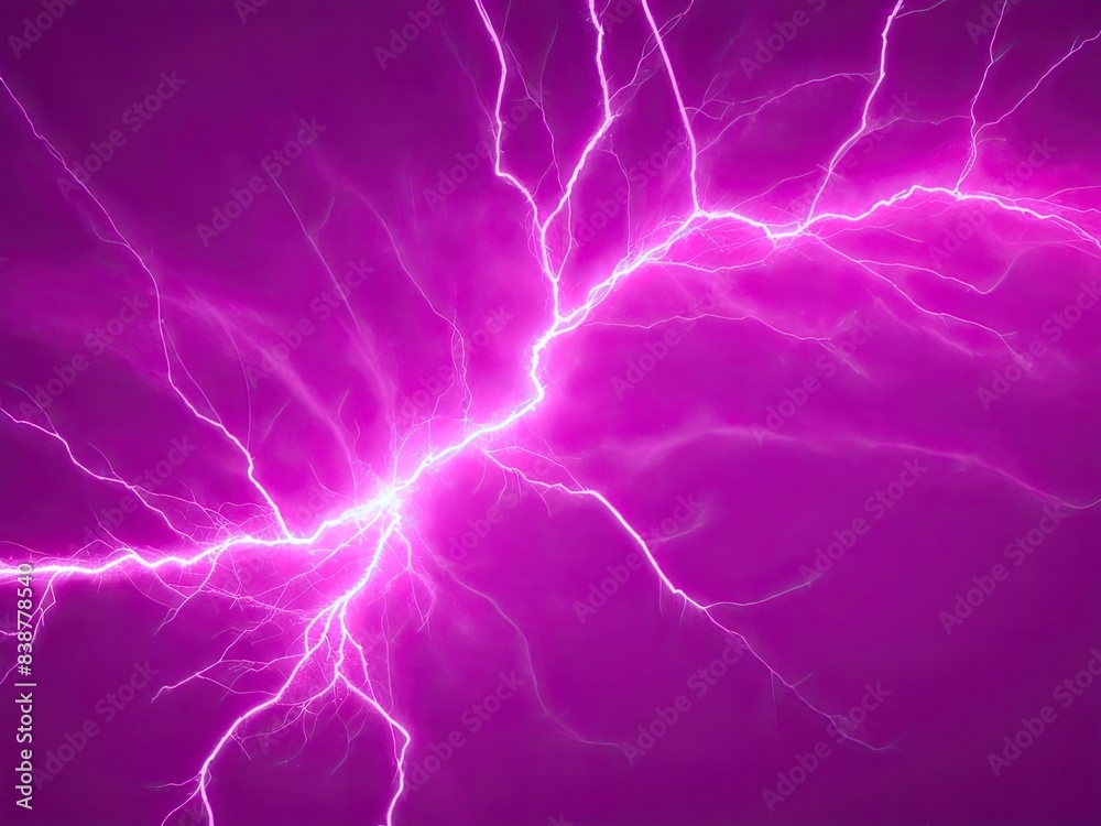 Isolated pink electricity on a clear backdrop. Isolated pink electricity on a clear backdrop.