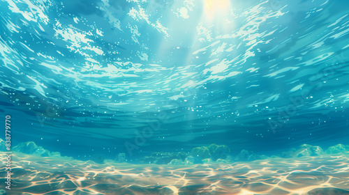 Underwater sunlight