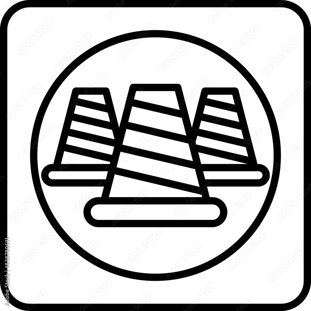 Traffic Cone Icon Traffic Cone Icon