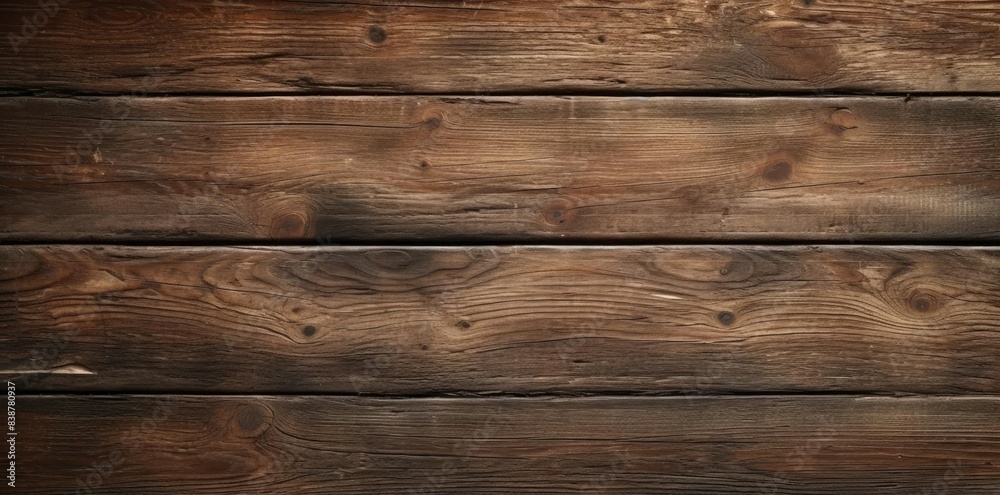 table textured wooden planks with a brown knot and a wooden wall in the background table textured wooden planks with a brown knot and a wooden wall in the background