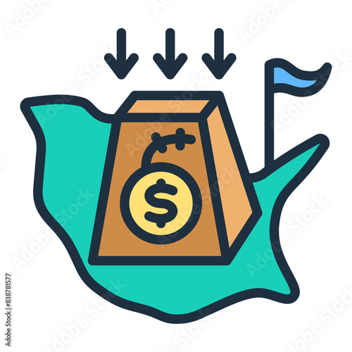 National Debt Icon
