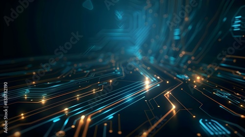 Abstract structure of computer circuit technology