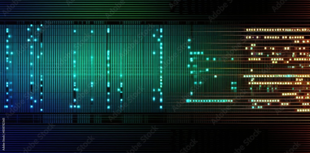 smd screen textured background with text and a blue wall in the foreground