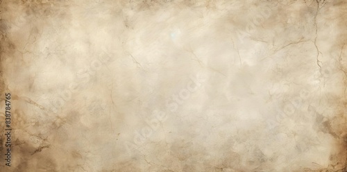 rough paper textured background with a pen, ruler, and glasses on a wooden surface photo