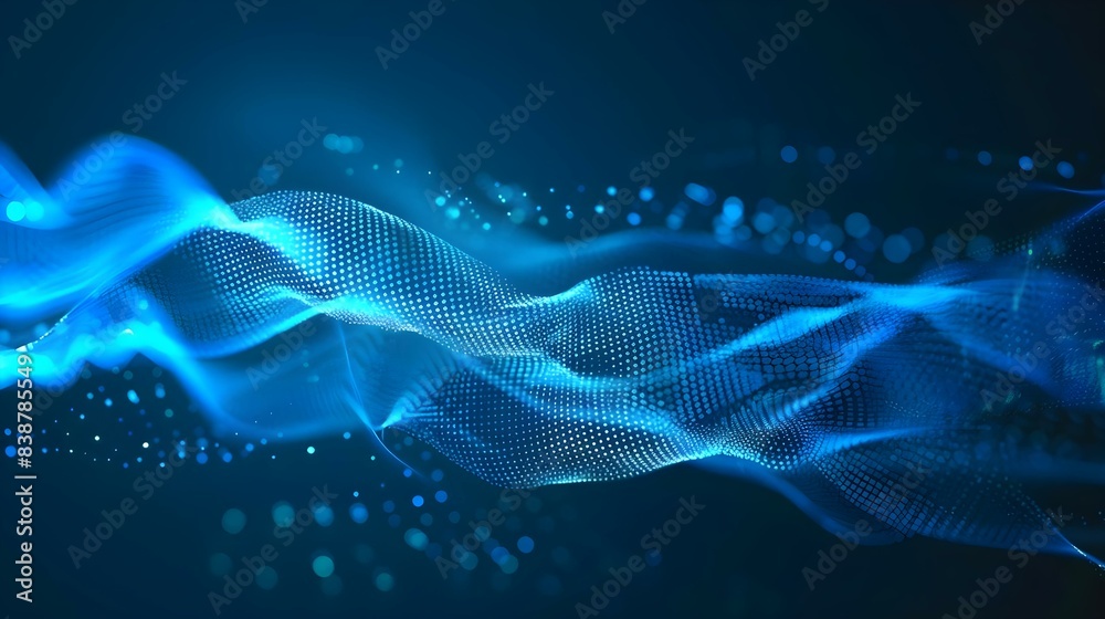Beautiful abstract wave technology background Beautiful abstract wave technology background