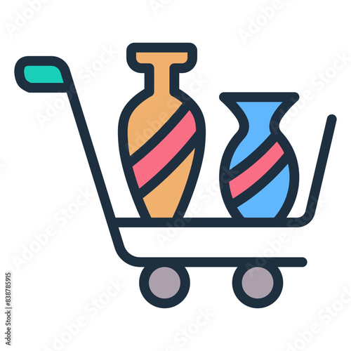 Arts And Crafts Markets Icon
