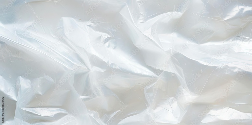 plastic wrap texture on a isolated background, with a red and white striped object in the foreground and a white object in the background plastic wrap texture on a isolated background, with a red and white striped object in the foreground and a white object in the background