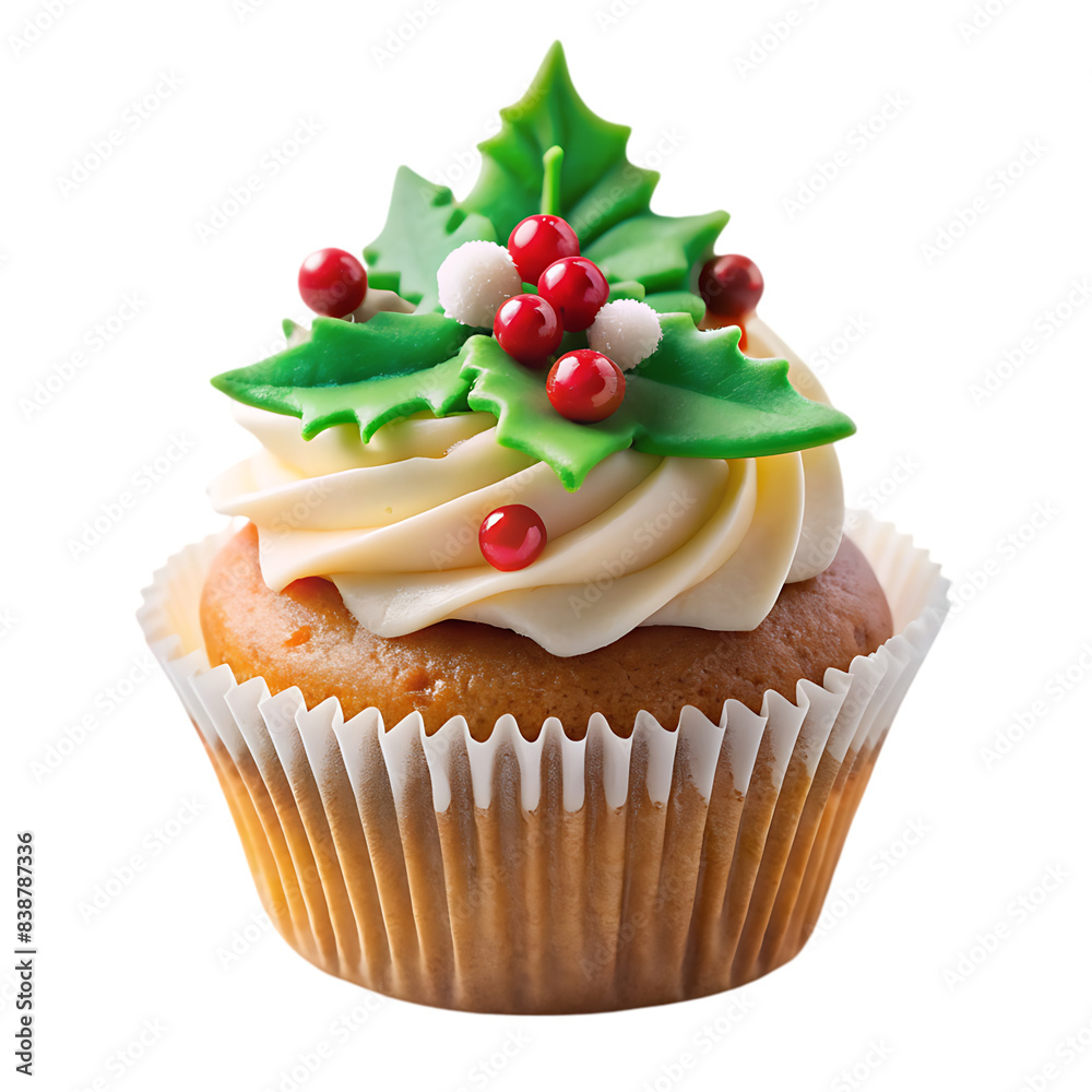 Christmas cup cake transparent background Christmas cup cake transparent background