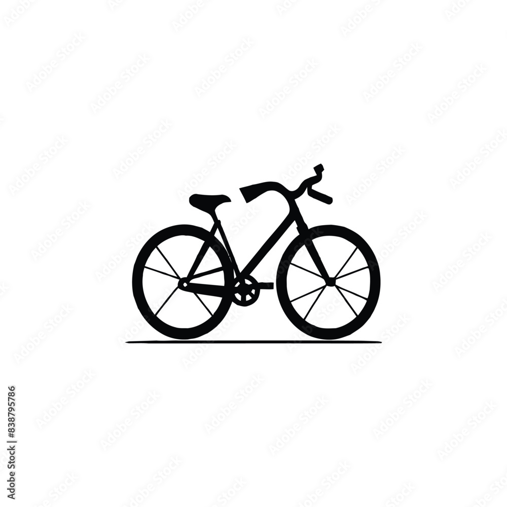Fototapeta premium Vector Silhouetted White Background