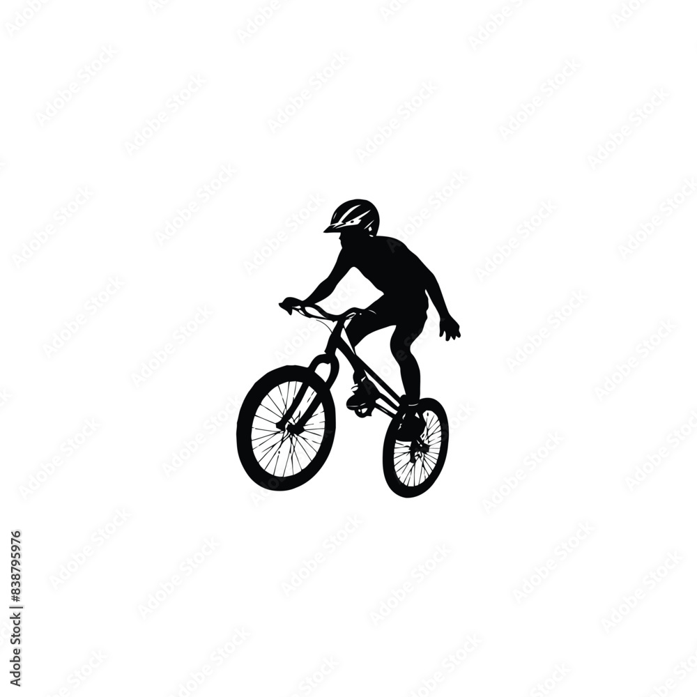 Obraz premium Vector Silhouetted White Background