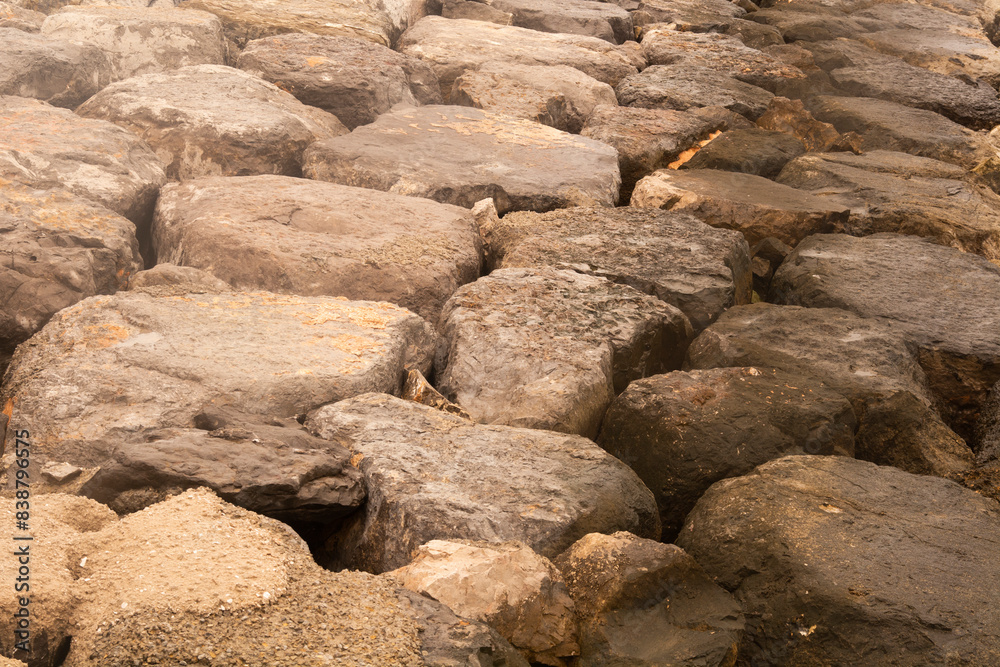 background of large gray stones background of large gray stones