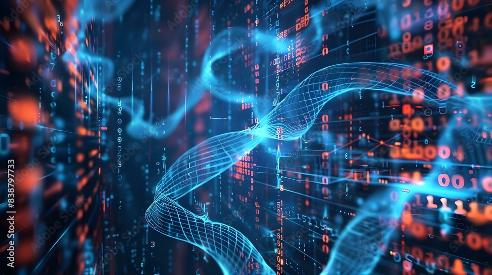 Digital Technology and Science Background Digital Technology and Science Background
