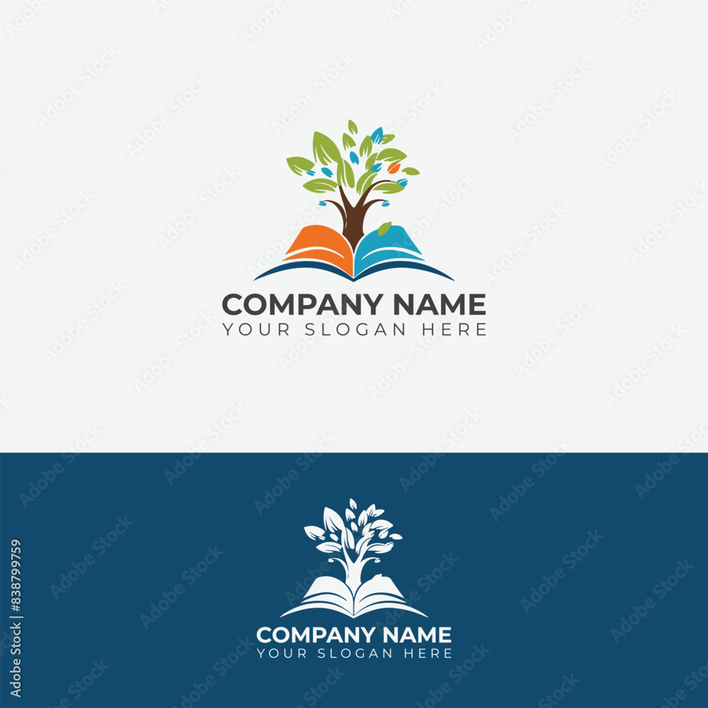 flat education logo design with graduation cap icon logo flat education logo design with graduation cap icon logo