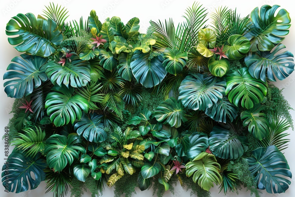 A pristine white background serves as the canvas for an isolated arrangement of nature-inspired leaves and flowers, offering a captivating visual element. A pristine white background serves as the canvas for an isolated arrangement of nature-inspired leaves and flowers, offering a captivating visual element.