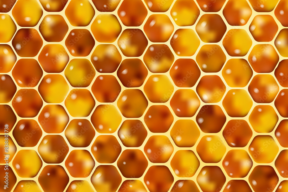 Honeycomb realistic background. Vector design. Honeycomb realistic background. Vector design.