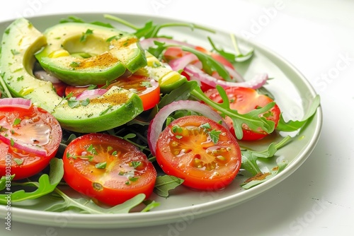 Wallpaper Mural Avocado Salad with Tomatoes and Cumin Vinaigrette Torontodigital.ca
