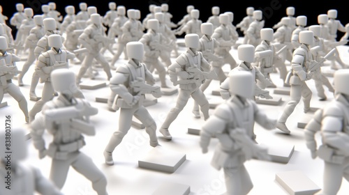 Wallpaper Mural Military camouflage abstract army background with green and brown camo design pattern Torontodigital.ca