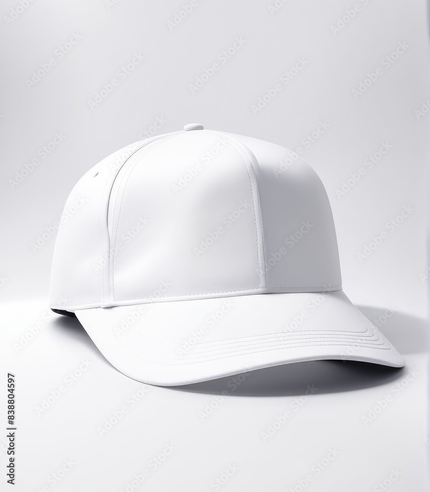 white hat mockup isolated white background. white hat mockup isolated white background.