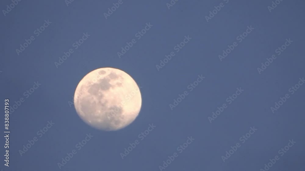 Time lapse of the rising moon with cloudy sky. Time lapse of the rising moon with cloudy sky.