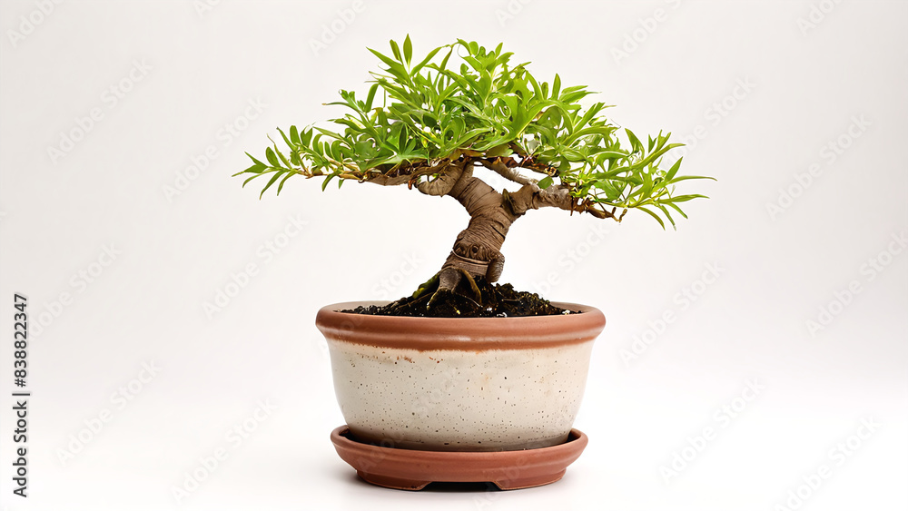 Fototapeta premium bonsai plant in pot