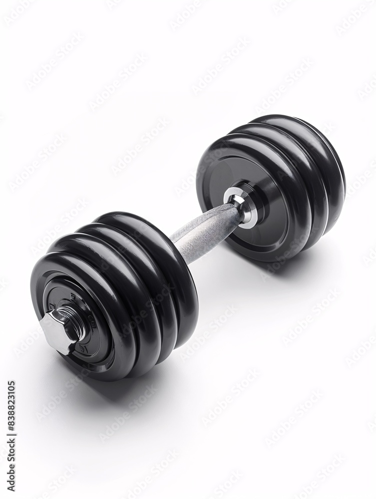 Gym workout tool hand weight isolated on white surface. Gym workout tool hand weight isolated on white surface.