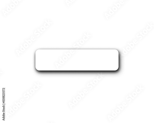 Wallpaper Mural Realistic rectangle shadow and shadow effect. Poster, flyer, business card, banner shadow. PNG shadow isolated on transparent background.  Torontodigital.ca