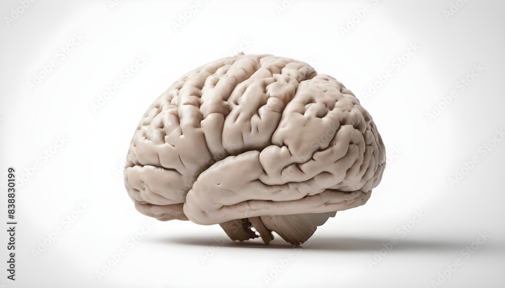 Brain isolated on white background Brain isolated on white background