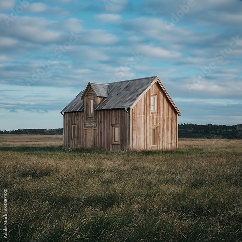 old barn in the field © Aditya