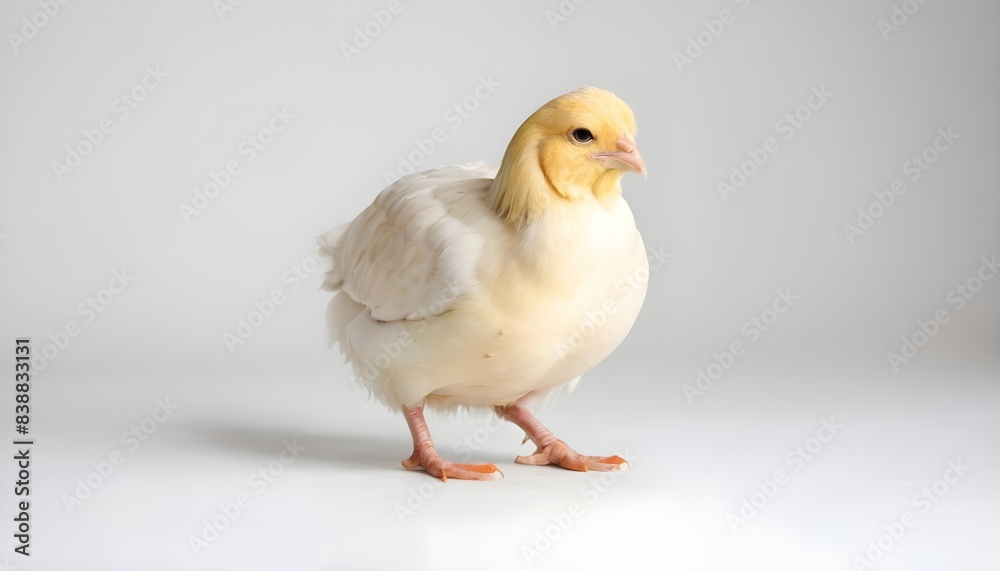 Chicken isolated on white background Chicken isolated on white background